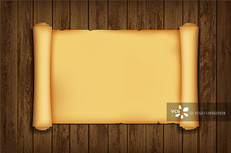 古董卷轴羊皮纸图片素材