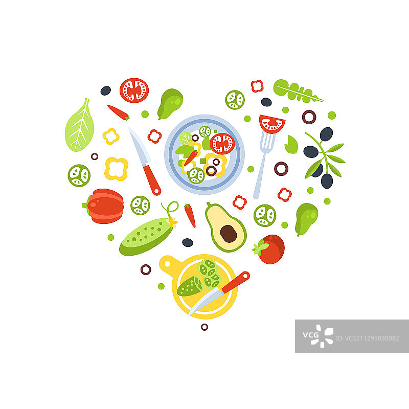 新鲜有机健康食品banner模板图片素材