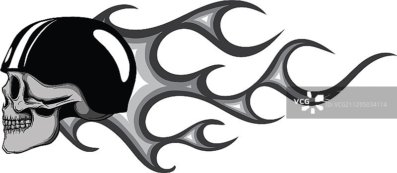 火焰骷髅图片素材