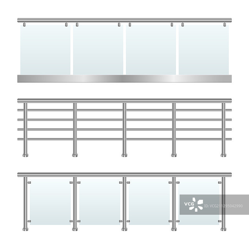 玻璃栏杆图片素材