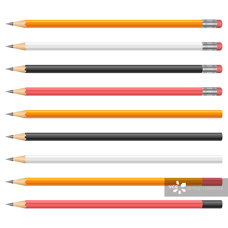 石墨铅笔图片素材