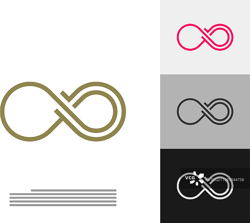 创意无限标志模板图片素材