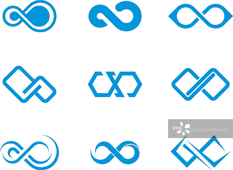 创意无限标志模板图片素材