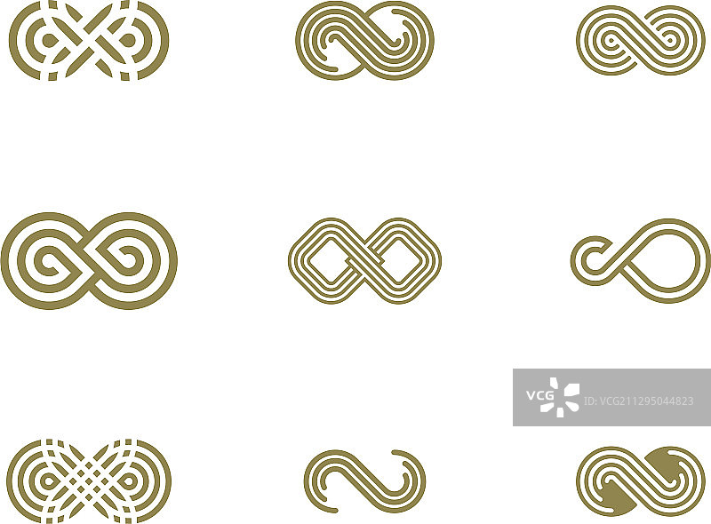 创意无限标志模板图片素材