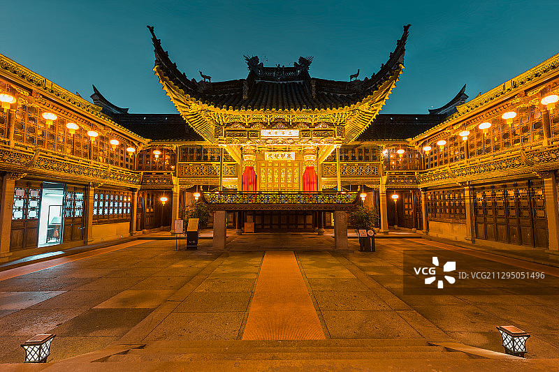 天一阁戏台图片素材