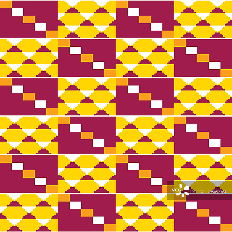 非洲部落重复设计肯特婚礼图案图片素材