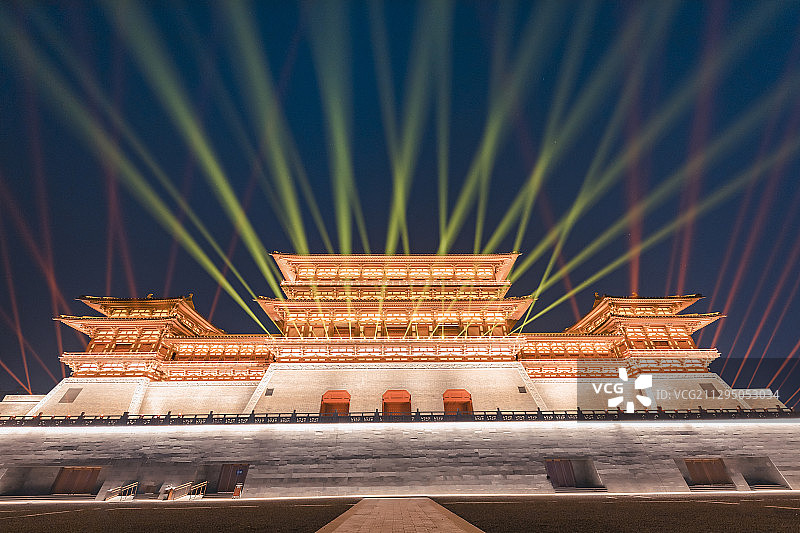 河南省洛阳市应天门景区图片素材