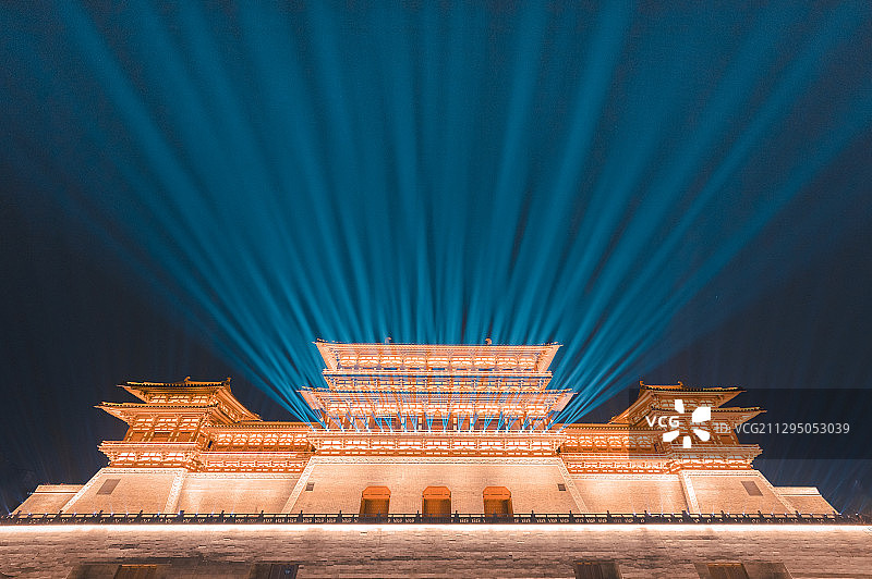 河南省洛阳市应天门景区图片素材