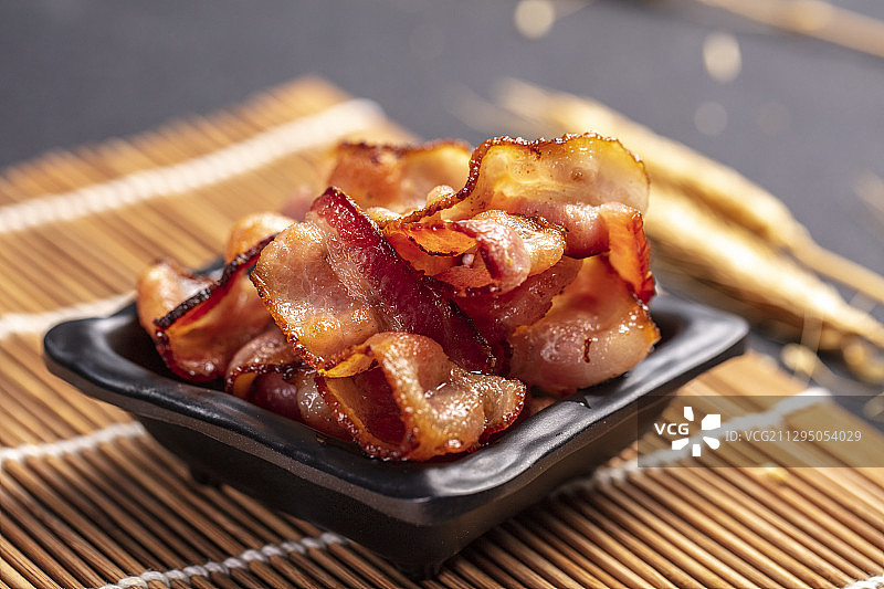 培根卷图片素材