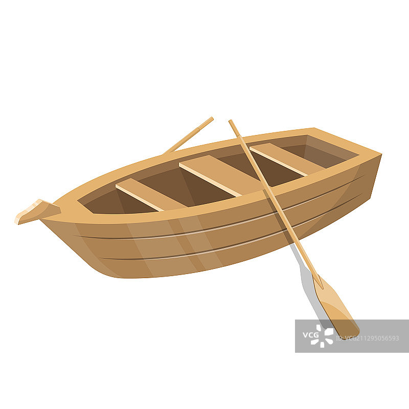 木制小船图片素材