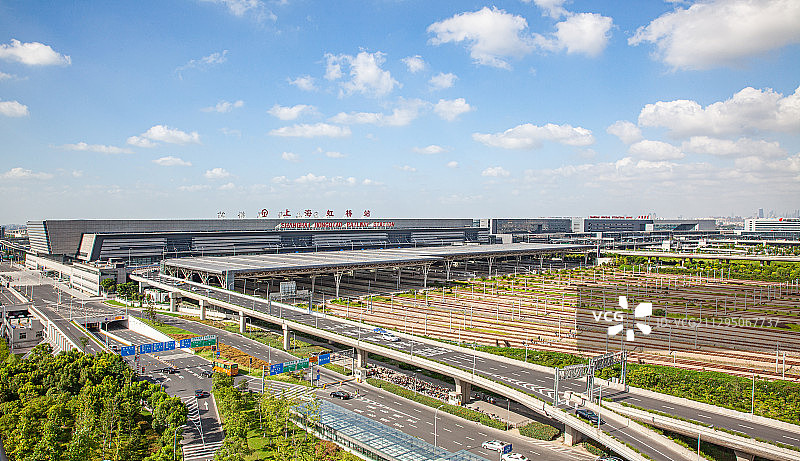 上海虹桥站图片素材