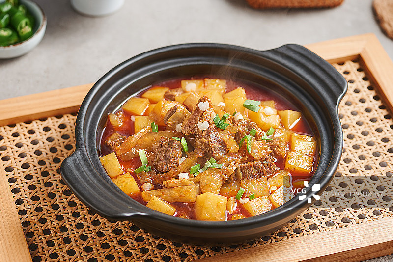 土豆牛腩图片素材