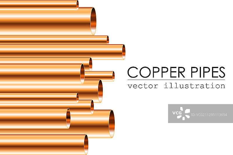 多种铜管图片素材