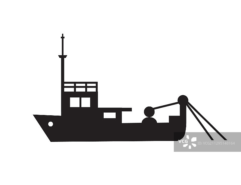 游艇船只轮廓图片素材