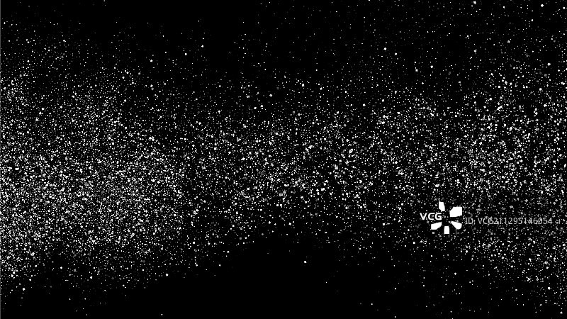 黑白色方点纹理（黑色背景）图片素材