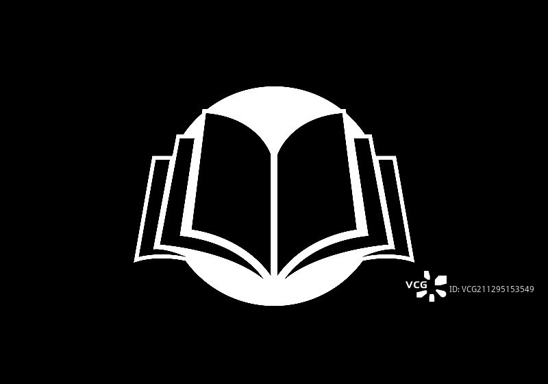 创意书籍概念Logo设计模板图片素材