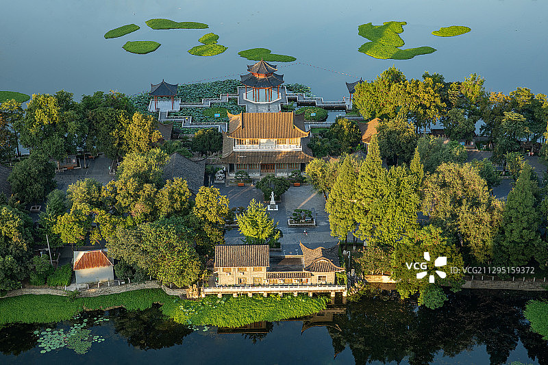 武汉莲花湖公园图片素材