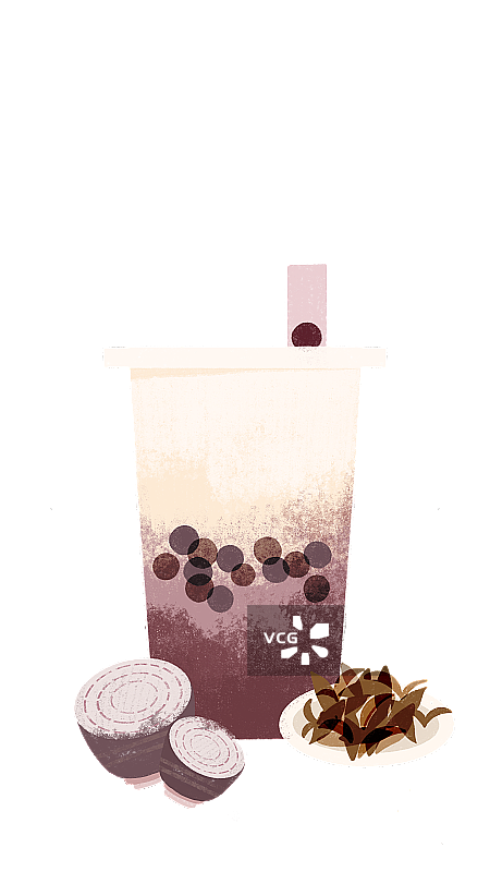 香芋珍珠奶茶图片素材