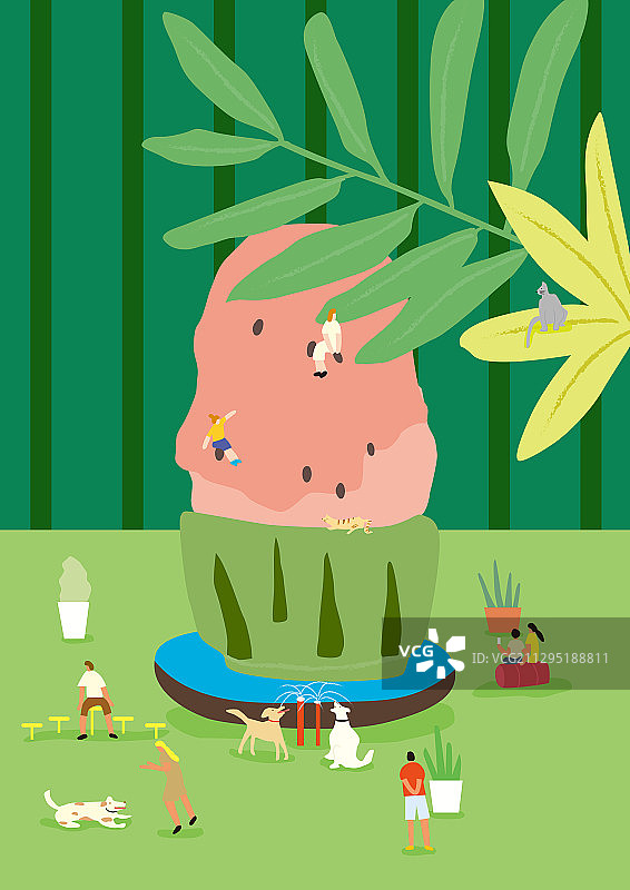 夏季刨冰甜点图片素材