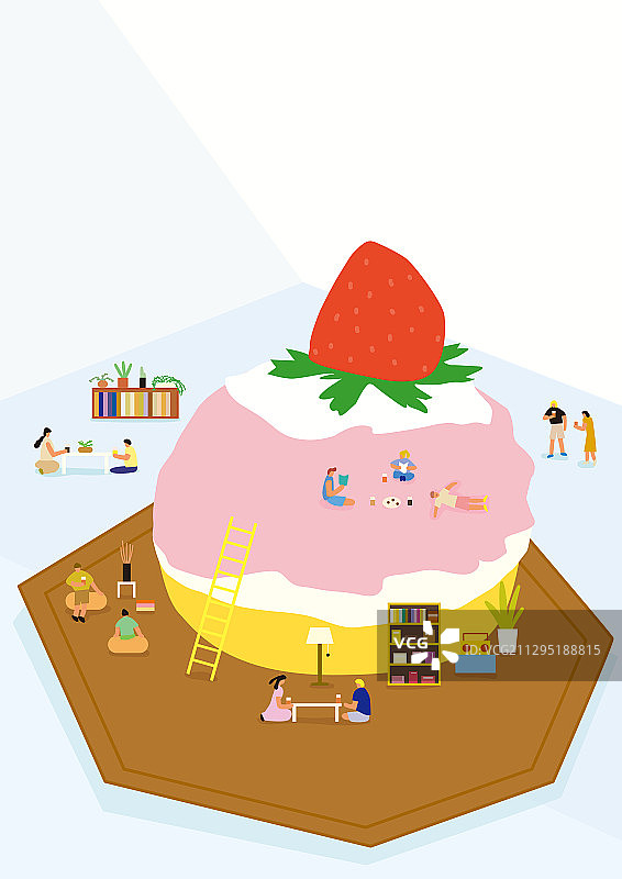 夏季刨冰甜点图片素材