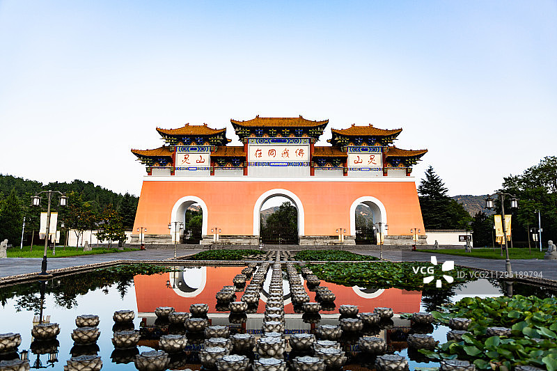 河南省信阳市灵山寺图片素材