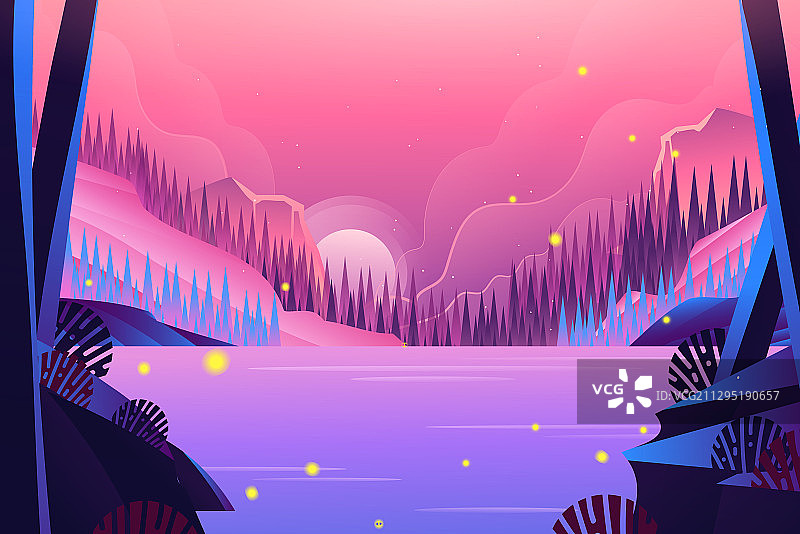 卡通万圣节派对夜晚鬼怪女巫毒药坟墓人物装扮庆祝电商矢量插画图片素材