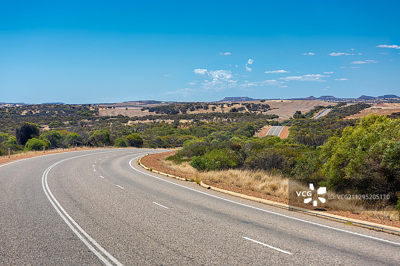 西澳大利亚珀斯公路图片素材