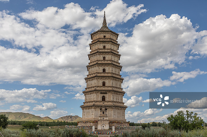 内蒙古赤峰林西县辽庆州塔图片素材