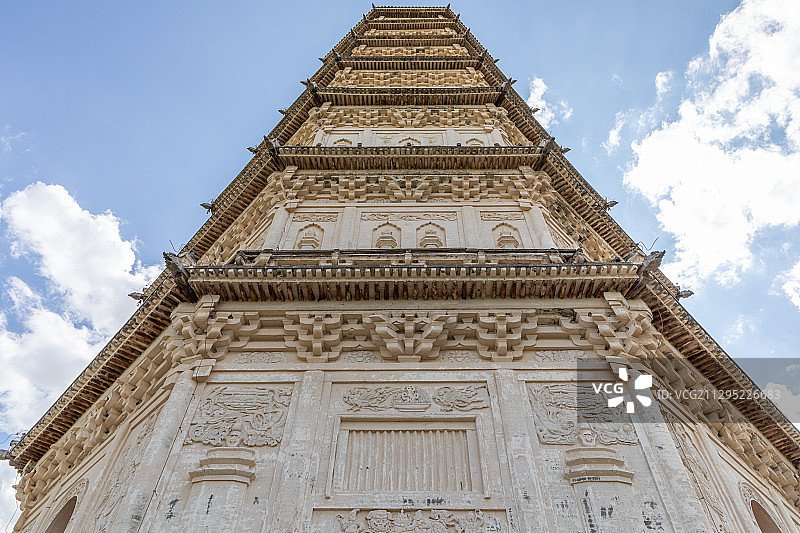 内蒙古赤峰林西县辽庆州塔图片素材