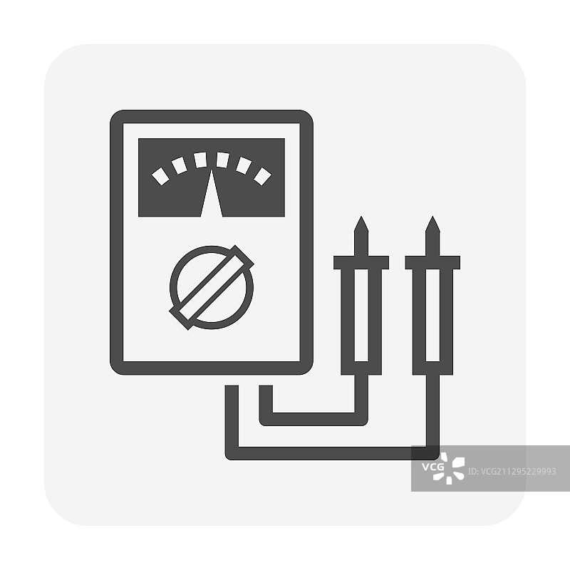 伏特测量图标图片素材