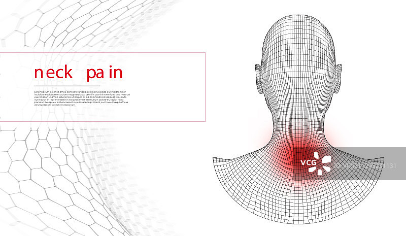 颈部疼痛女性背痛图片素材