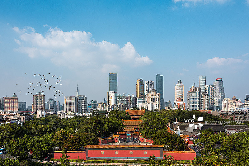 南京古建筑朝天宫图片素材