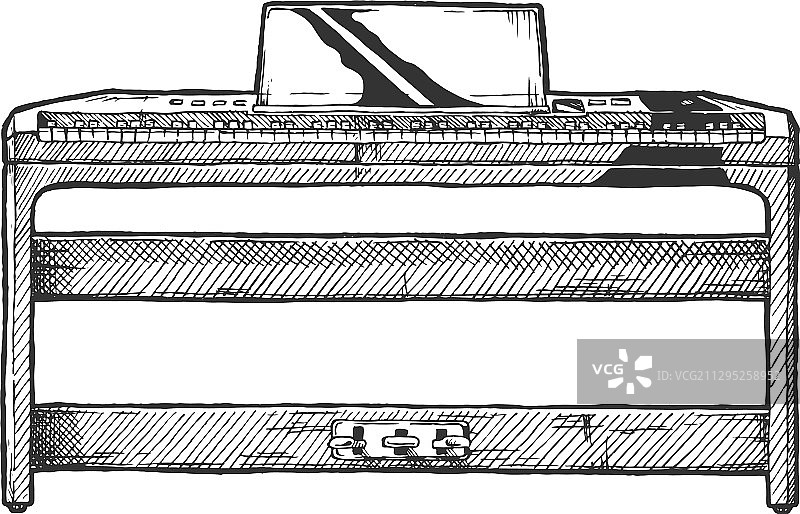 数码钢琴图片素材