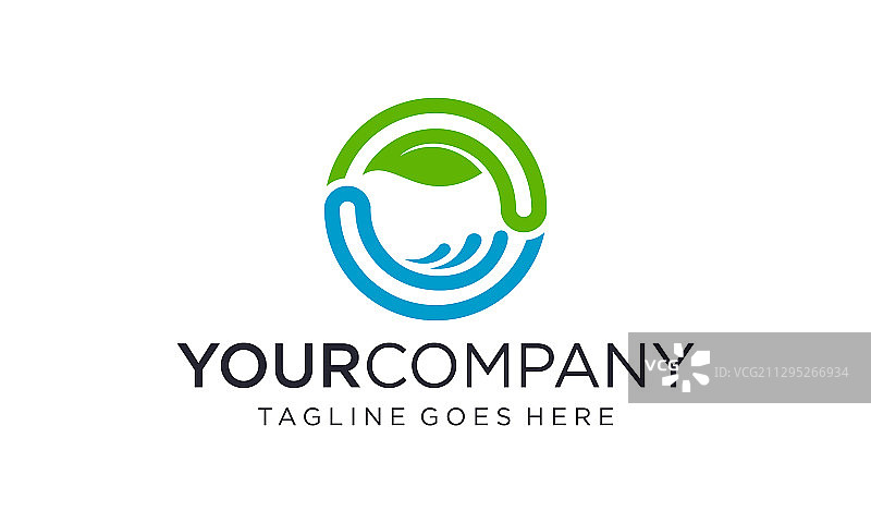 水培Logo设计灵感图片素材