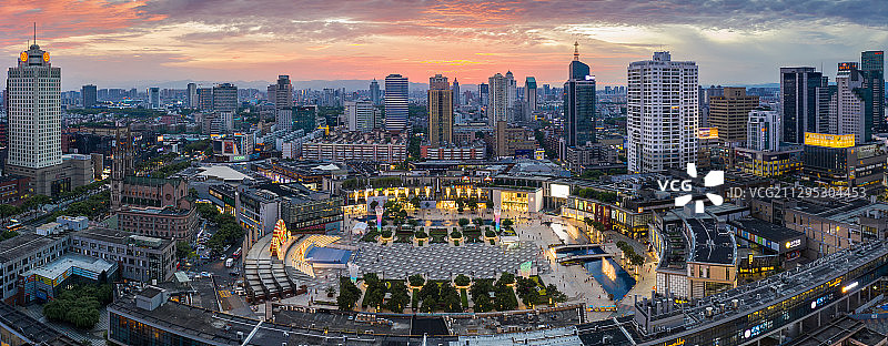 宁波天一广场全景图片素材