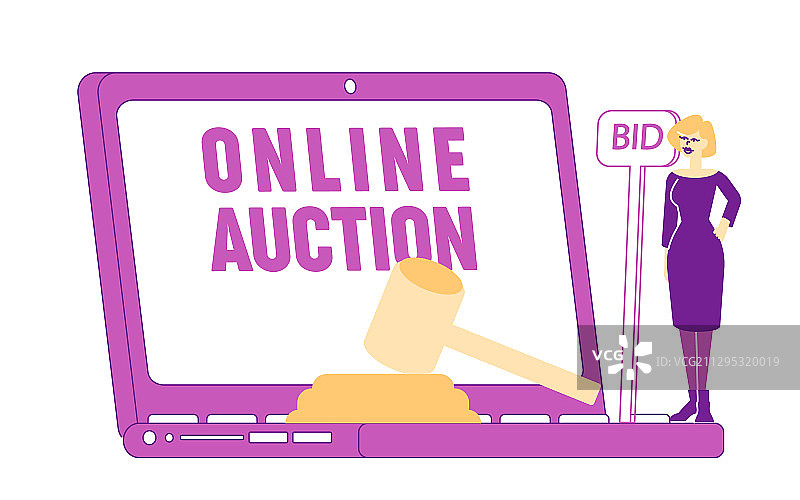 女人使用在线平台在互联网上购买资产图片素材