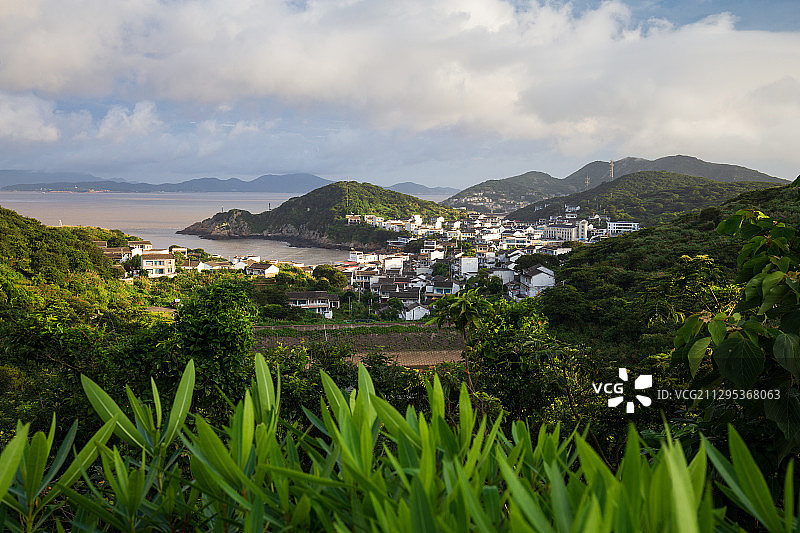 舟山白沙岛民居图片素材