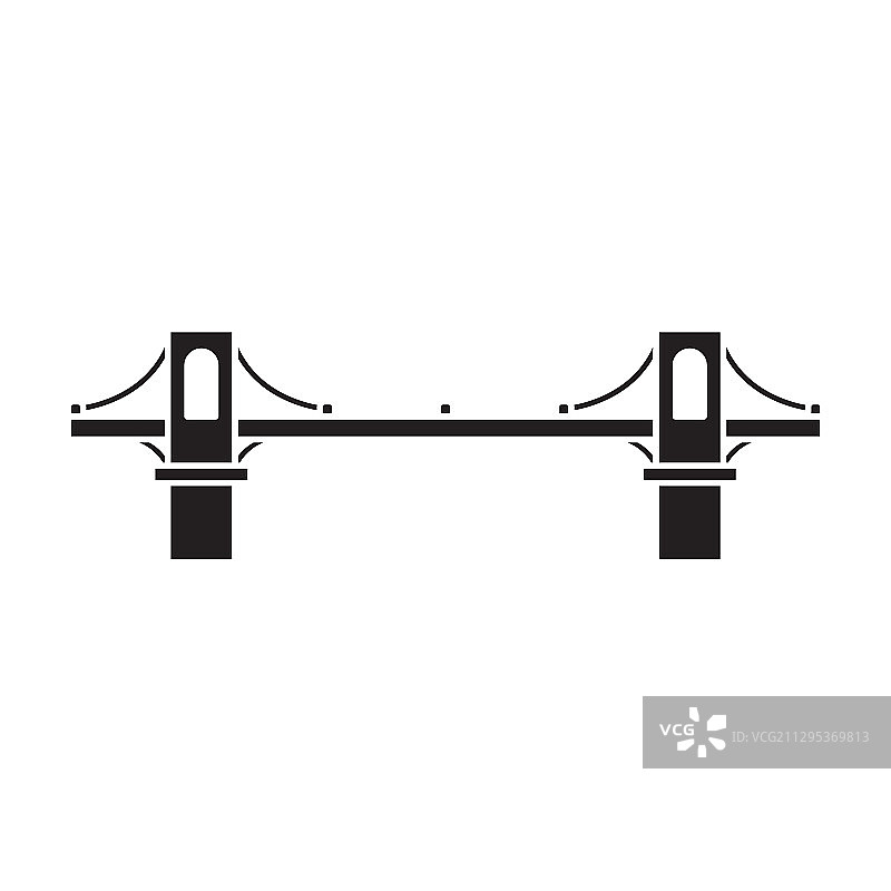 桥梁图标图片素材