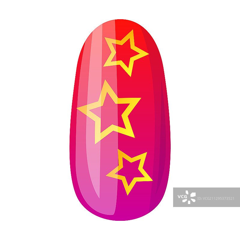 美甲卡通图标图片素材