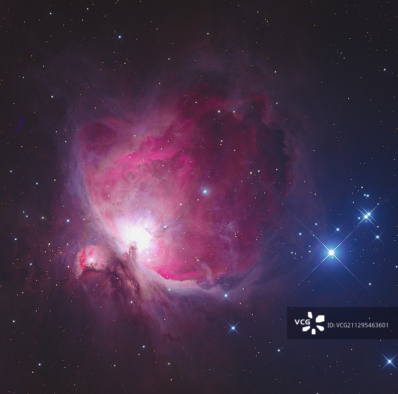 M42猎户座大星云图片素材