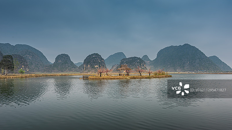 桃花岛图片素材