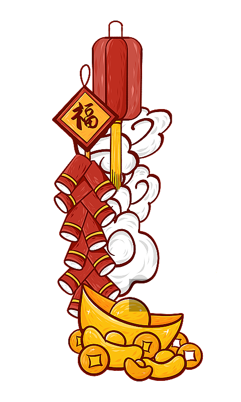 过年灯笼图片素材