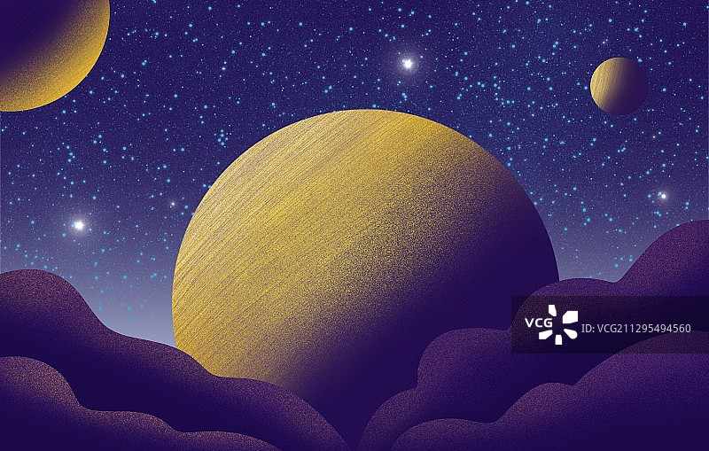 银河星系图片素材