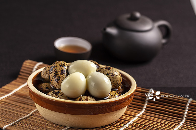 香卤鹌鹑蛋图片素材