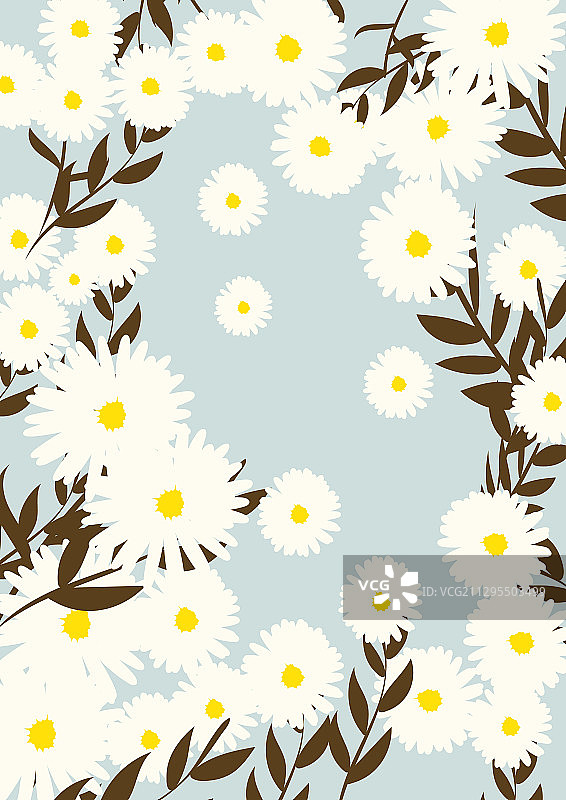 扁平风格植物图片素材