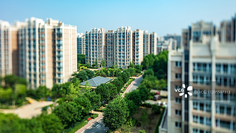城市居民小区图片素材