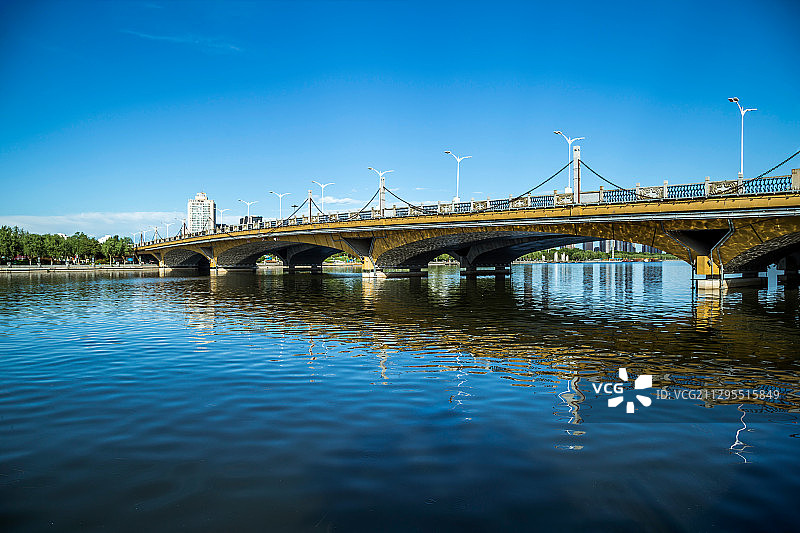 北京市副中心通州区东关大桥图片素材