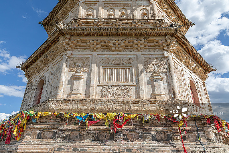 内蒙古赤峰林西县辽庆州塔图片素材