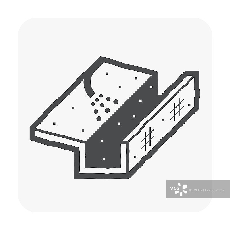 排水沟清洁图标图片素材