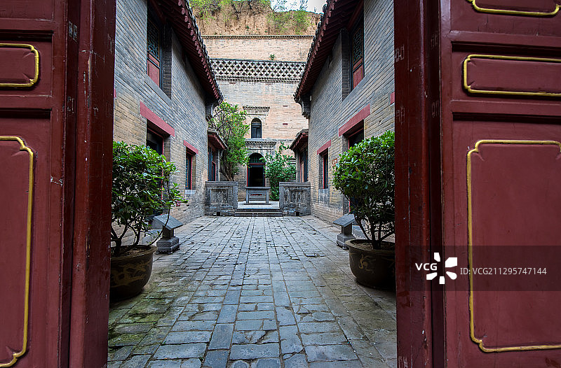 中式院落图片素材